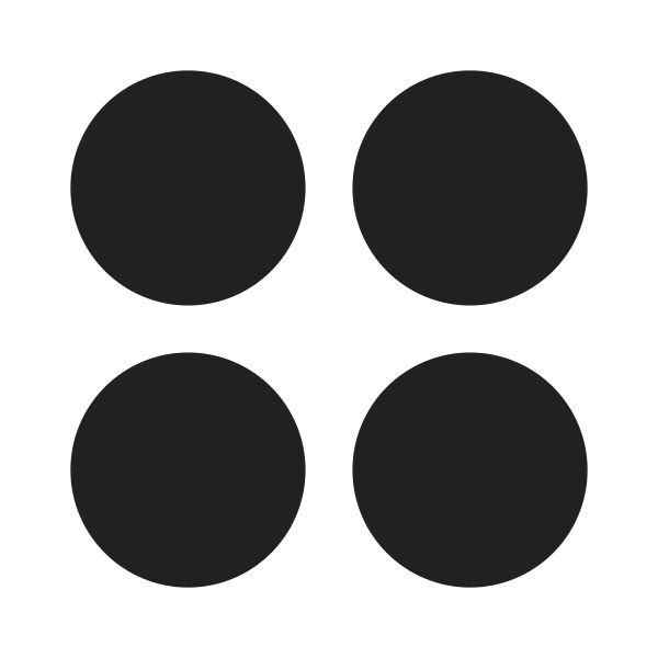 Ic Fluent Grid Circles 28 Filled