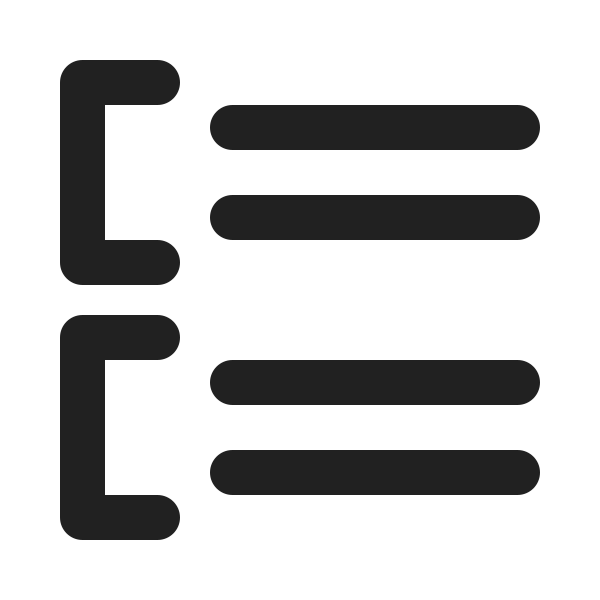 Ic Fluent Group List 20 Filled