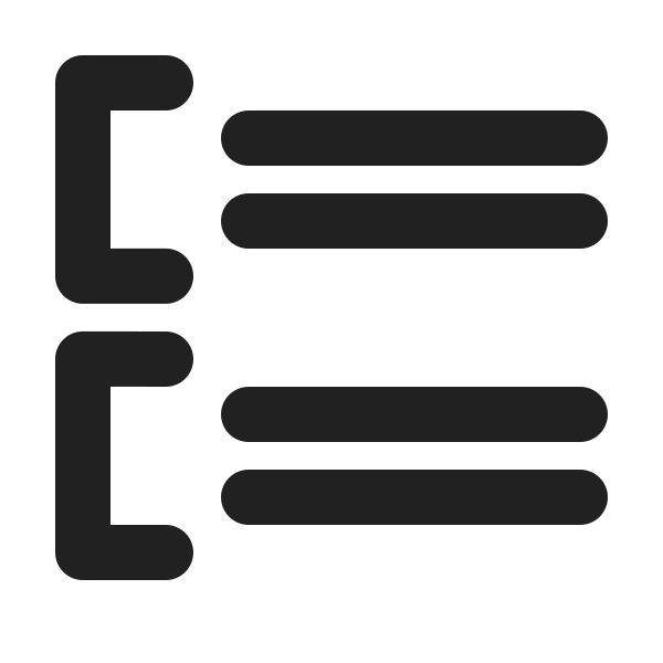 Ic Fluent Group List 24 Filled