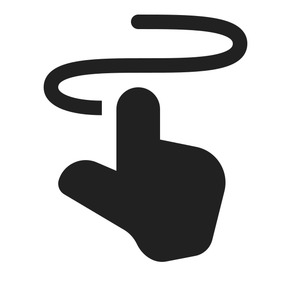 Ic Fluent Hand Draw 20 Filled