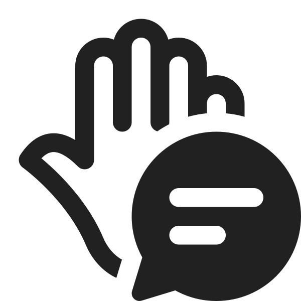 Ic Fluent Hand Left Chat 16 Regular