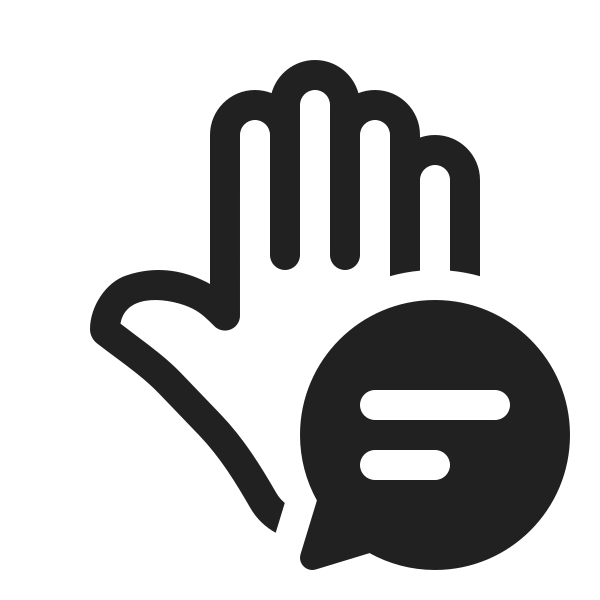 Ic Fluent Hand Left Chat 20 Regular