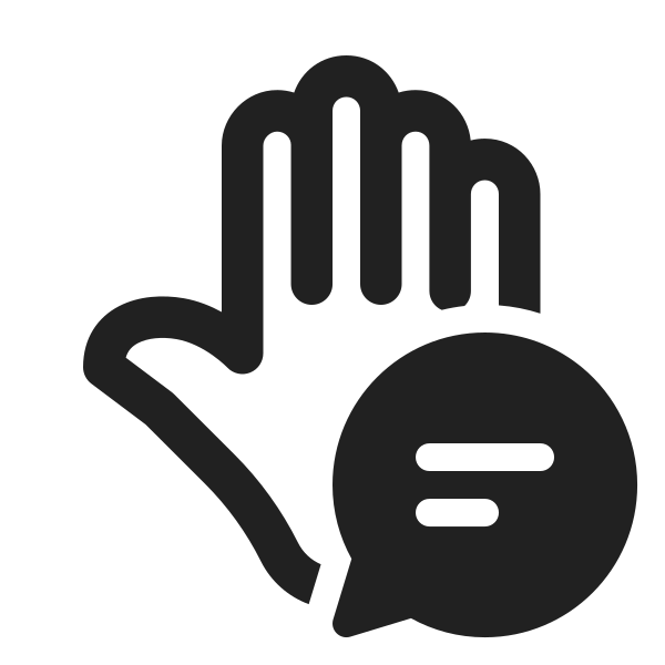 Ic Fluent Hand Left Chat 24 Regular