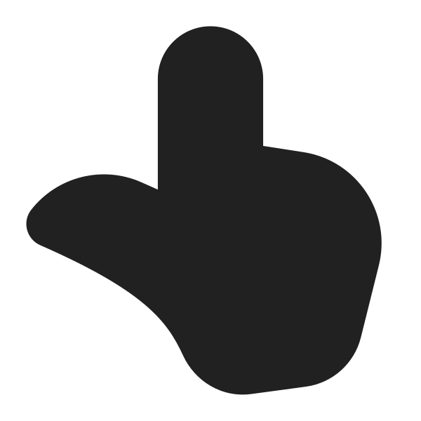 Ic Fluent Hand Point 16 Filled