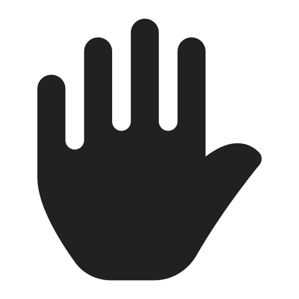 Ic Fluent Hand Right 16 Filled