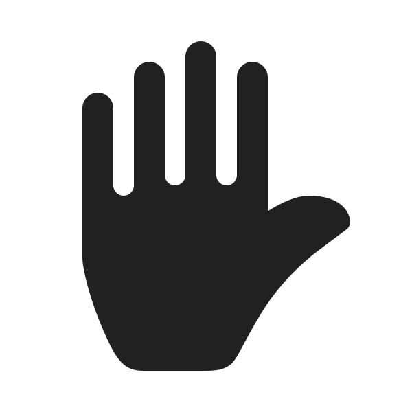 Ic Fluent Hand Right 20 Filled