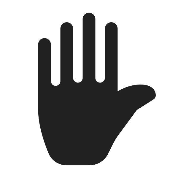 Ic Fluent Hand Right 28 Filled