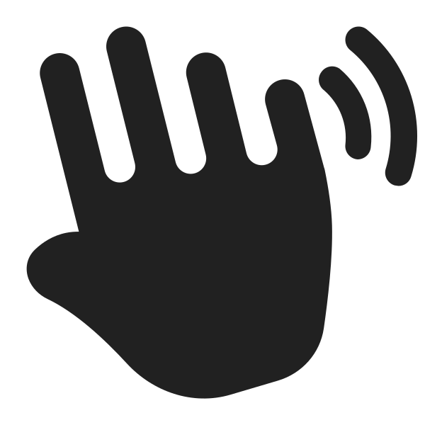 Ic Fluent Hand Wave 16 Filled