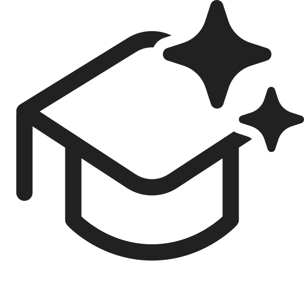 Ic Fluent Hat Graduation Sparkle 28 Regular