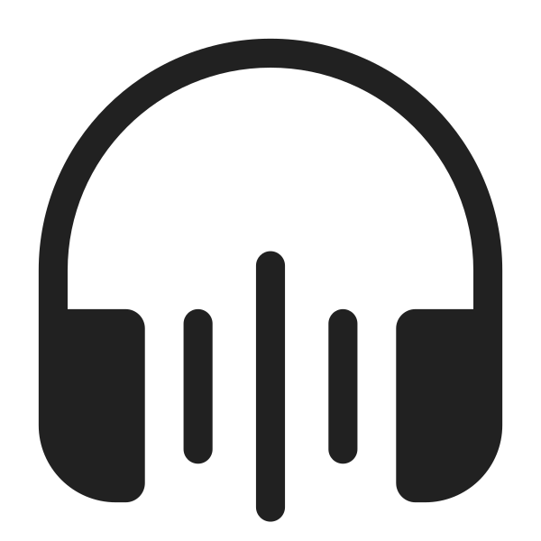 Ic Fluent Headphones Sound Wave 28 Filled