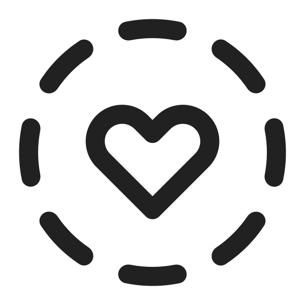 Ic Fluent Heart Circle Hint 16 Regular