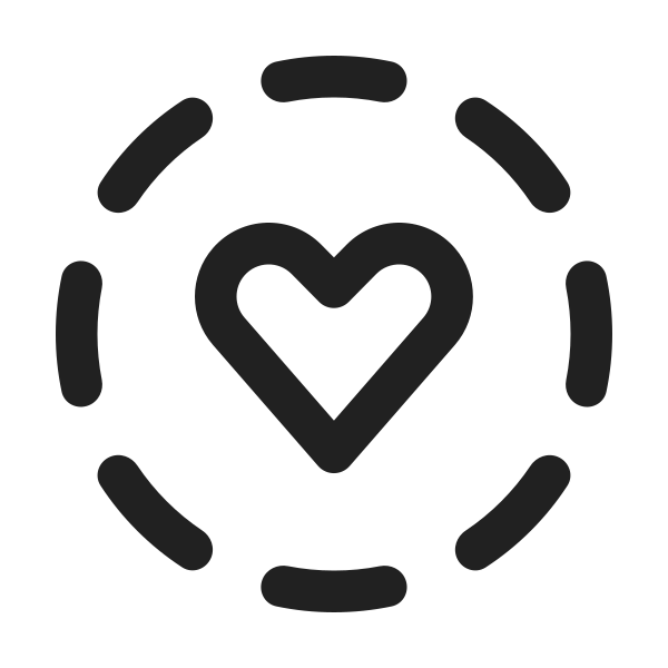 Ic Fluent Heart Circle Hint 24 Regular