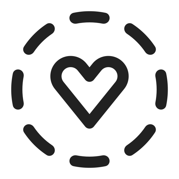 Ic Fluent Heart Circle Hint 32 Regular