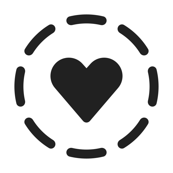 Ic Fluent Heart Circle Hint 48 Filled