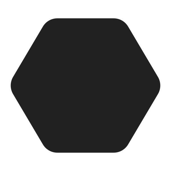 Ic Fluent Hexagon 28 Filled