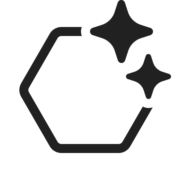 Ic Fluent Hexagon Sparkle 20 Regular