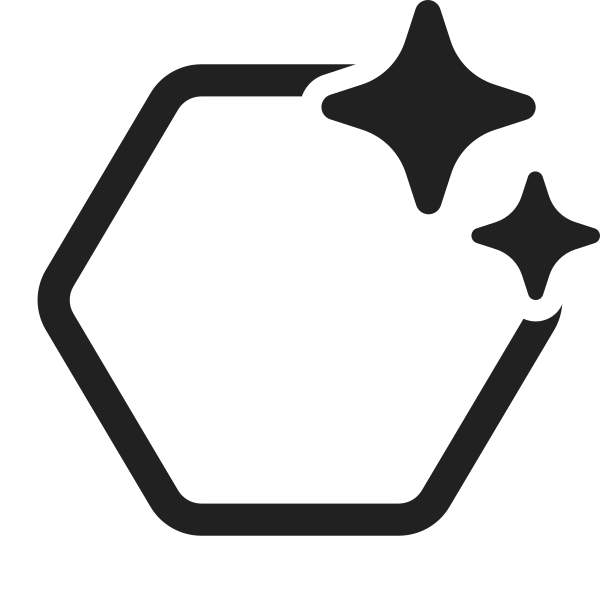 Ic Fluent Hexagon Sparkle 28 Regular
