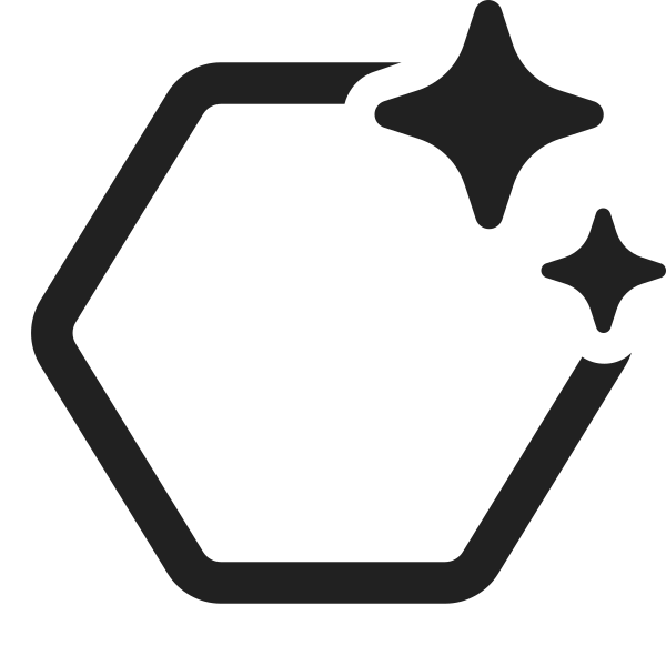 Ic Fluent Hexagon Sparkle 32 Regular