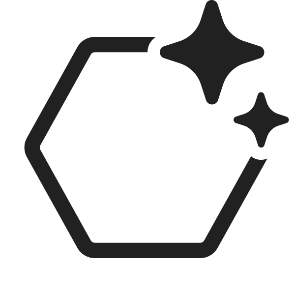 Ic Fluent Hexagon Sparkle 48 Regular