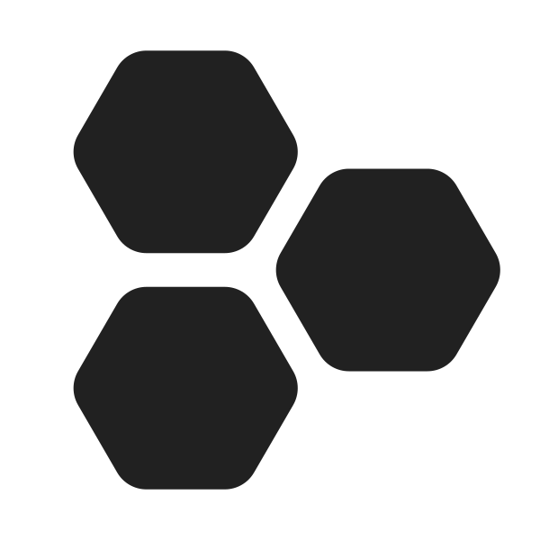 Ic Fluent Hexagon Three 16 Filled
