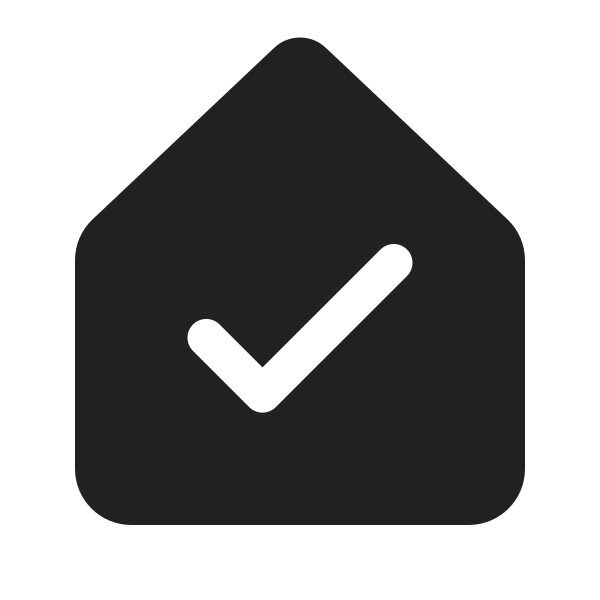 Ic Fluent Home Checkmark 16 Filled