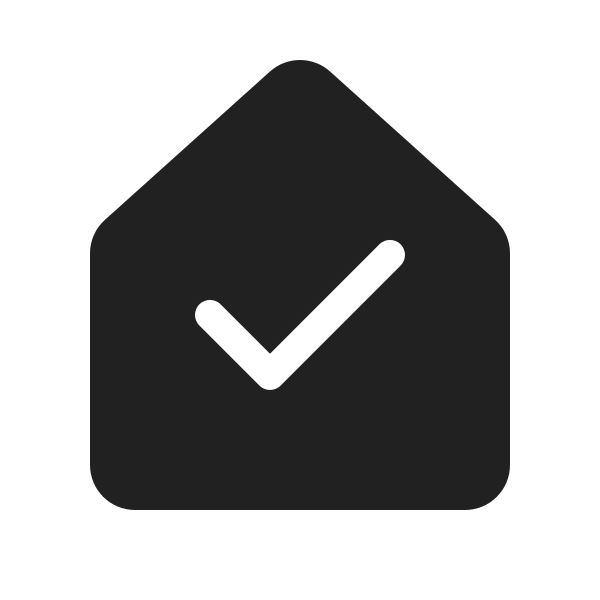 Ic Fluent Home Checkmark 20 Filled