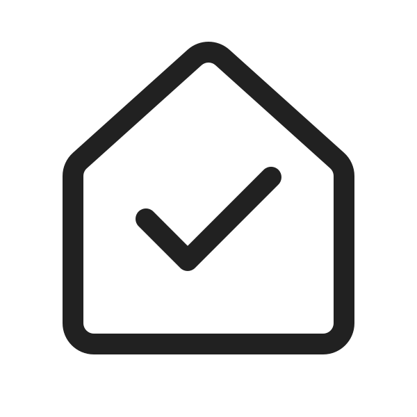 Ic Fluent Home Checkmark 20 Regular