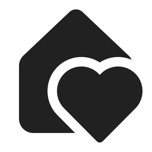 Ic Fluent Home Heart 16 Filled