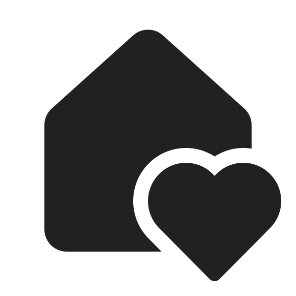 Ic Fluent Home Heart 20 Filled
