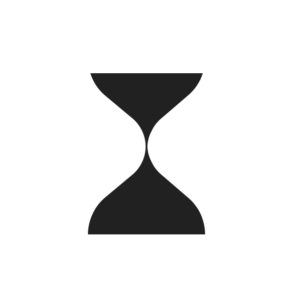 Ic Fluent Hourglass Three Quarter 20 Filled
