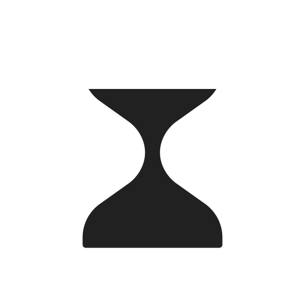 Ic Fluent Hourglass Three Quarter 24 Filled
