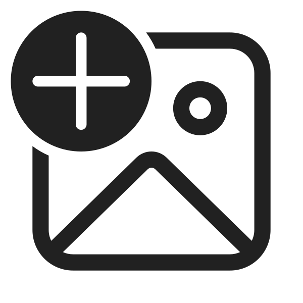 Ic Fluent Image Add 28 Regular