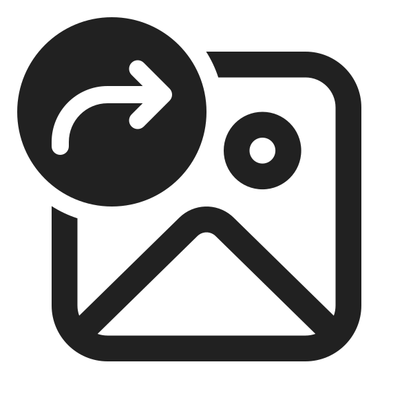 Ic Fluent Image Arrow Back 24 Regular