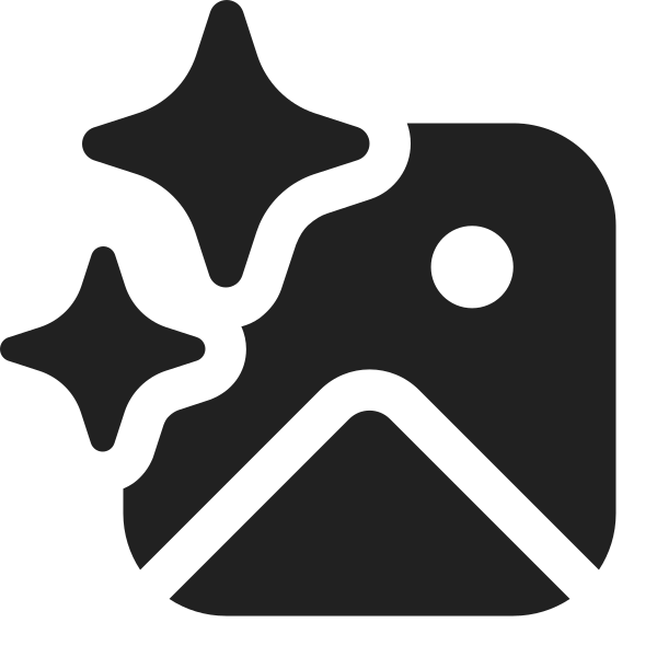 Ic Fluent Image Sparkle 16 Filled