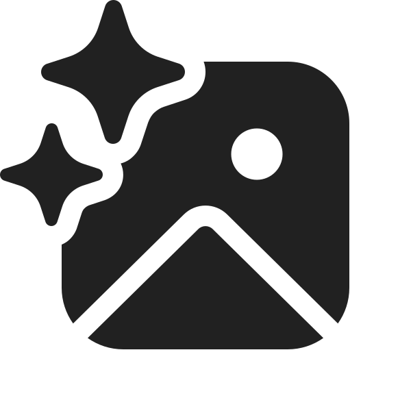 Ic Fluent Image Sparkle 20 Filled