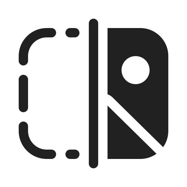 Ic Fluent Image Split 20 Filled