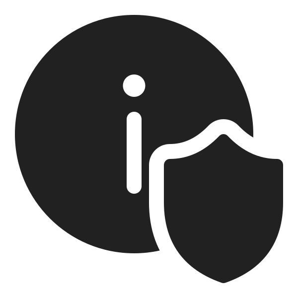 Ic Fluent Info Shield 20 Filled