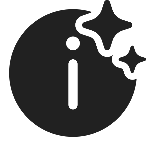 Ic Fluent Info Sparkle 32 Filled