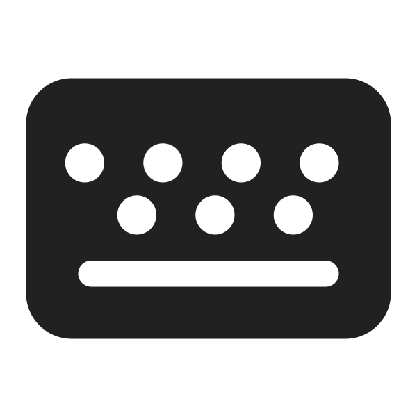 Ic Fluent Keyboard 16 Filled