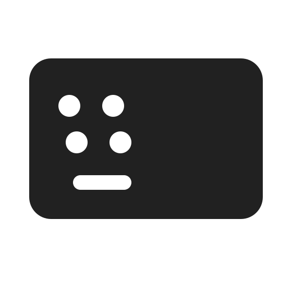 Ic Fluent Keyboard Layout One Handed Left 20 Filled