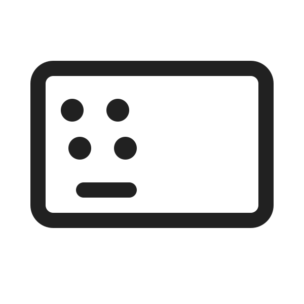 Ic Fluent Keyboard Layout One Handed Left 20 Regular