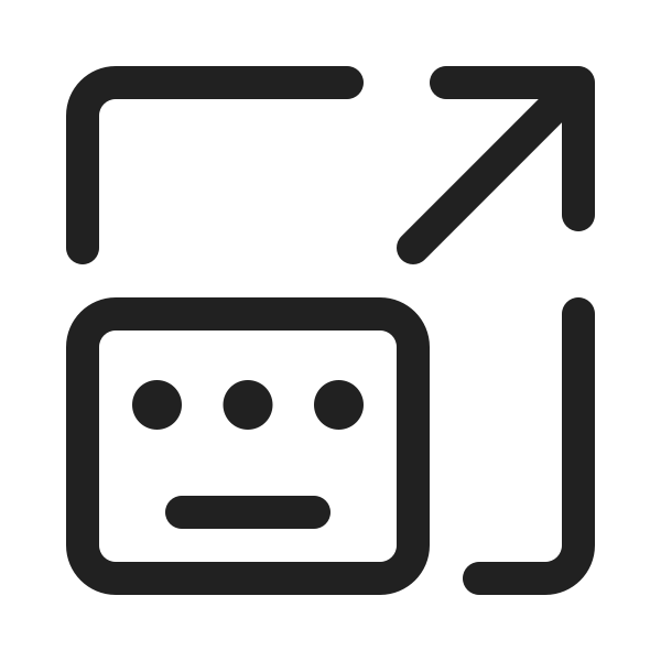 Ic Fluent Keyboard Layout Resize 20 Regular
