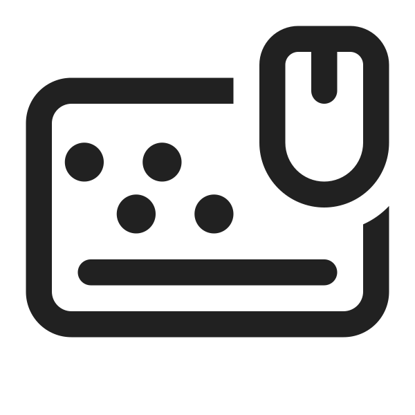 Ic Fluent Keyboard Mouse 16 Regular