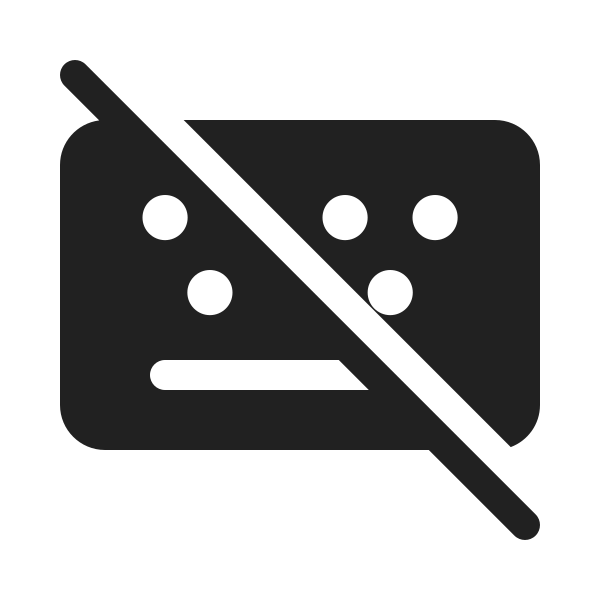 Ic Fluent Keyboard Off 20 Filled