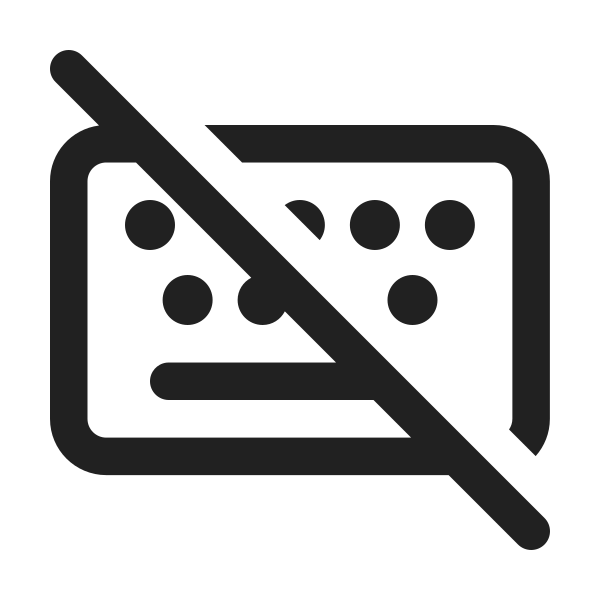 Ic Fluent Keyboard Off 24 Regular