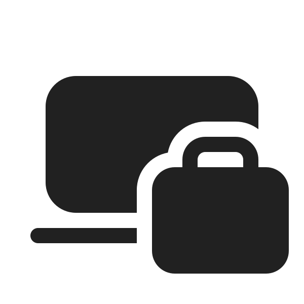 Ic Fluent Laptop Briefcase 20 Filled