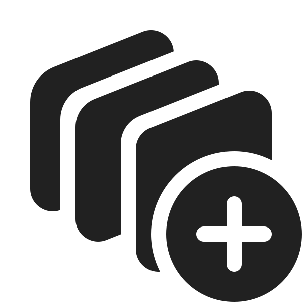 Ic Fluent Layer Diagonal Add 20 Filled