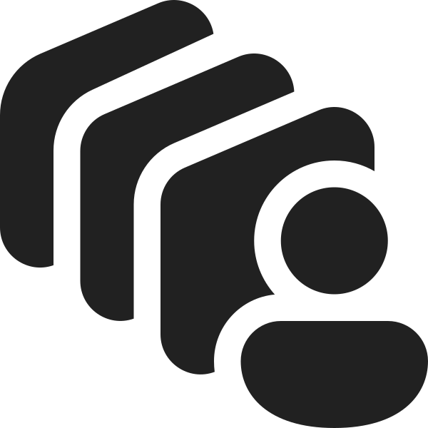 Ic Fluent Layer Diagonal Person 16 Filled
