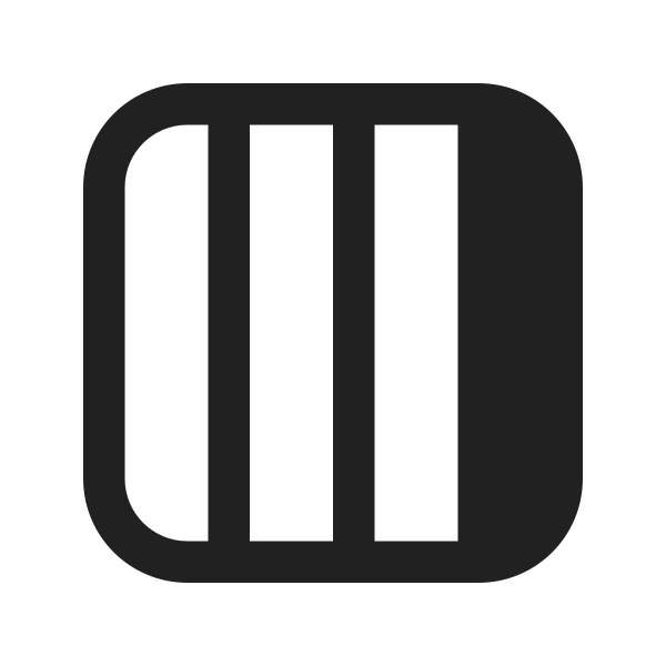 Ic Fluent Layout Column Four Focus Right 16 Filled