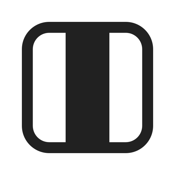 Ic Fluent Layout Column Three Focus Center 16 Filled